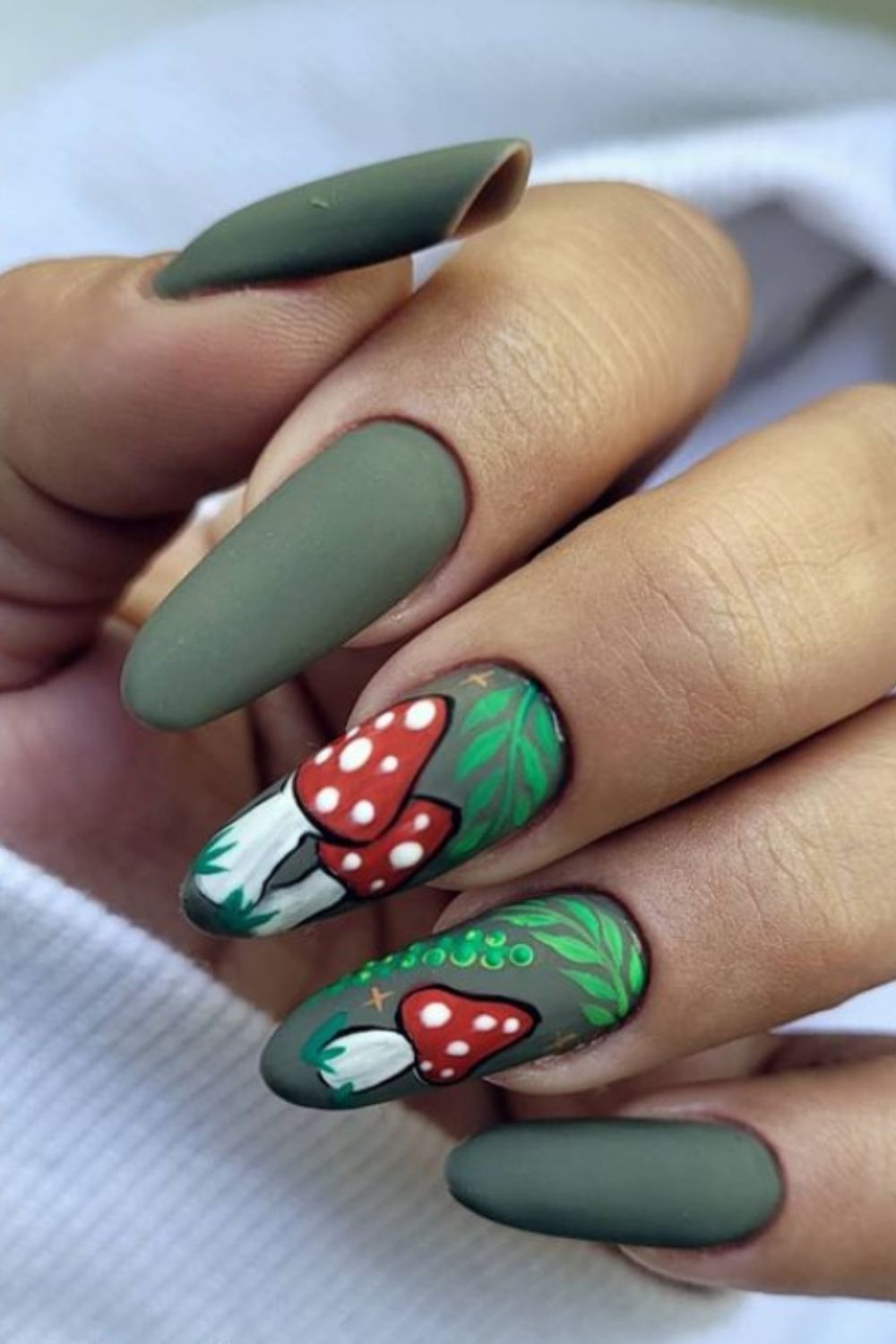 40 Autumn Acrylic Nails Ideas you can't miss