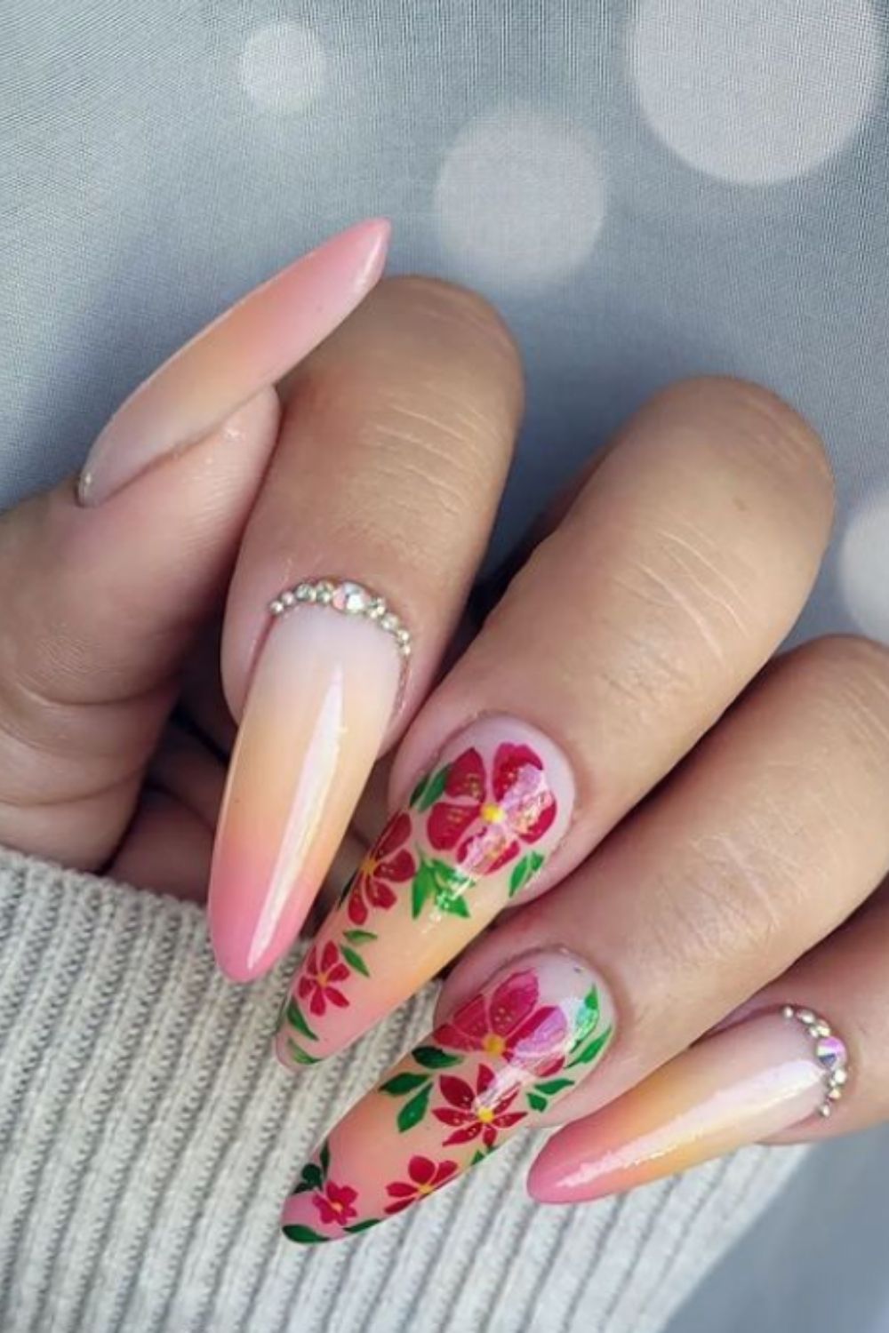 40 Autumn Acrylic Nails Ideas you can't miss