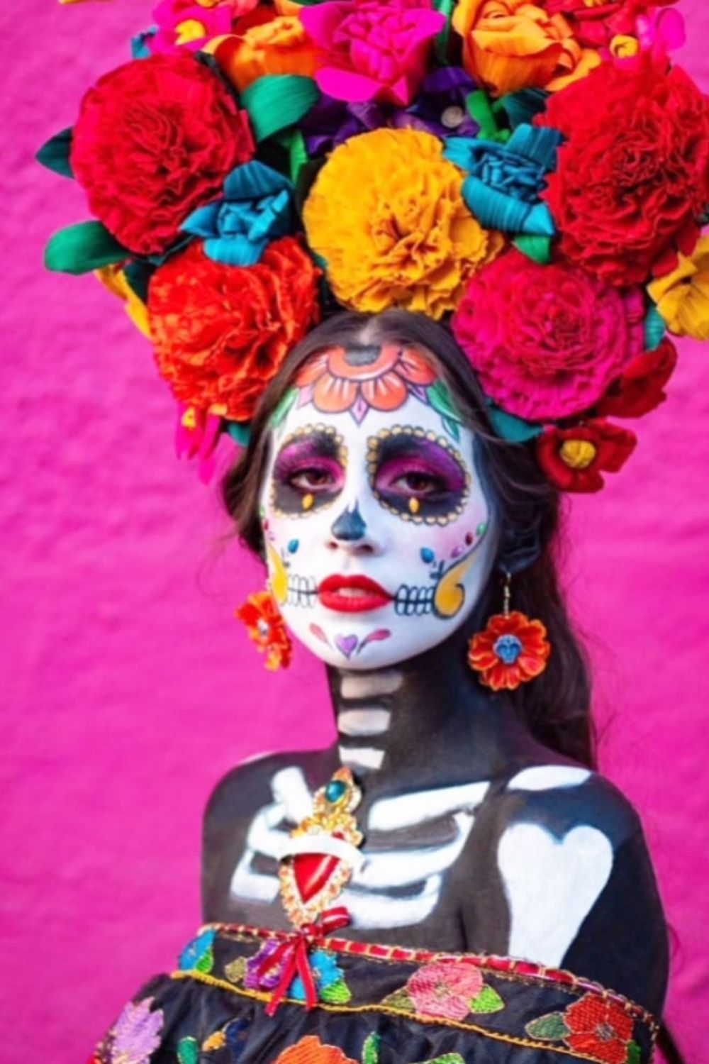 40 Best Sugar Skull Makeup Creations To Win Halloween