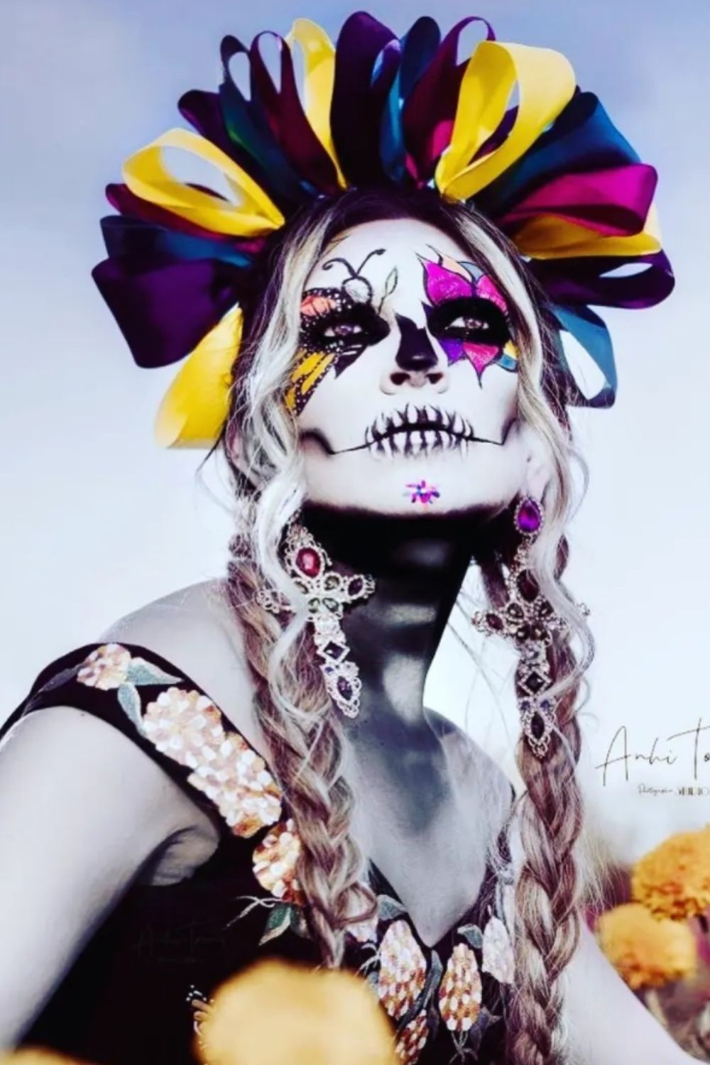 40 Best Sugar Skull Makeup Creations To Win Halloween