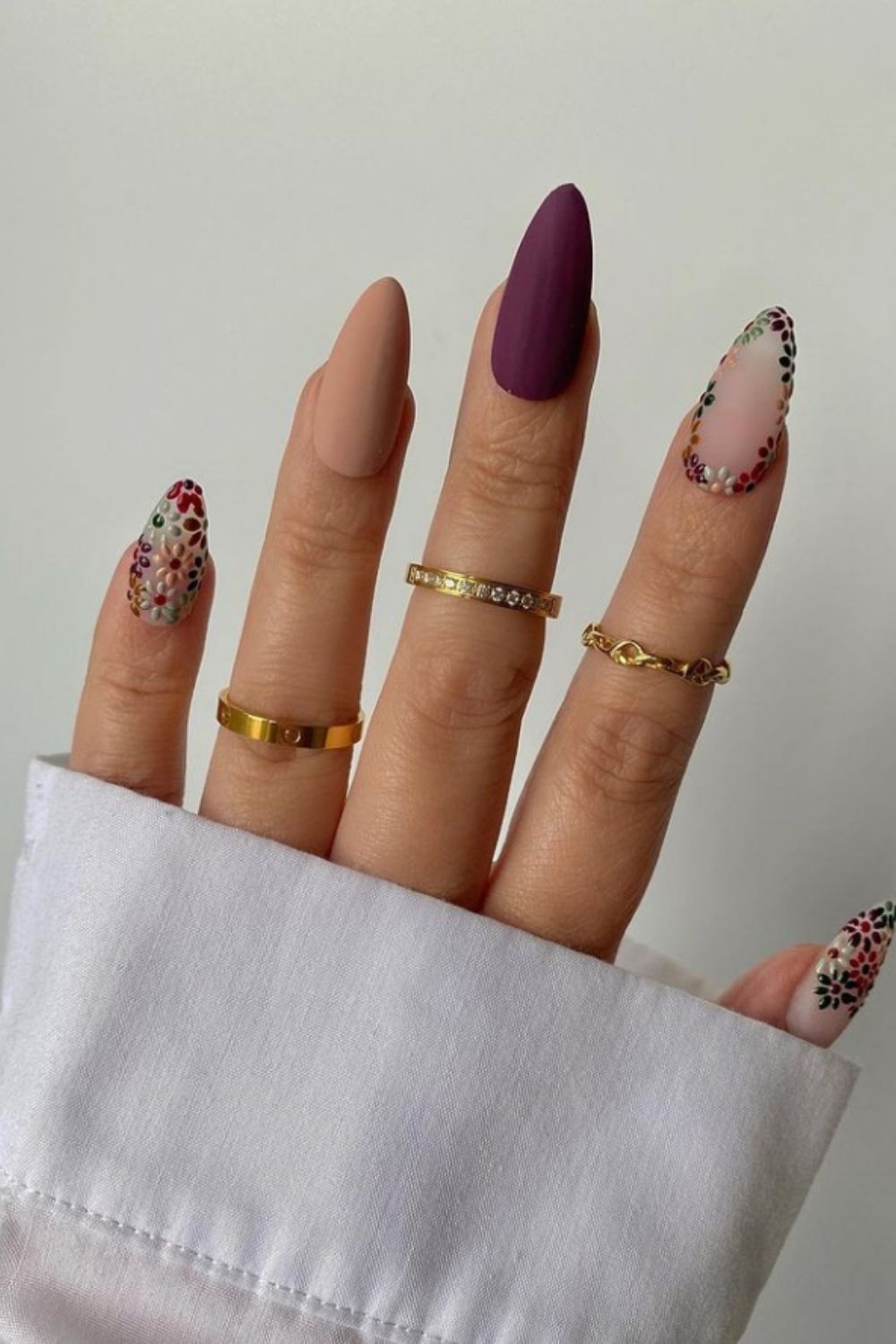 40 Autumn Acrylic Nails Ideas you can't miss