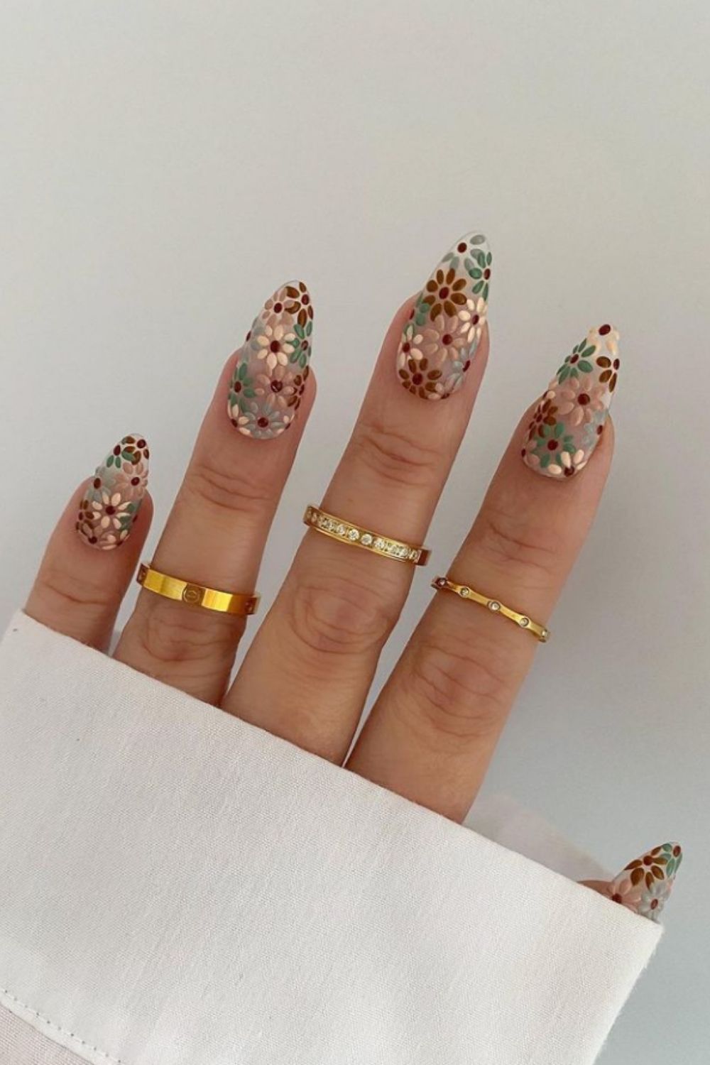 40 Autumn Acrylic Nails Ideas you can't miss