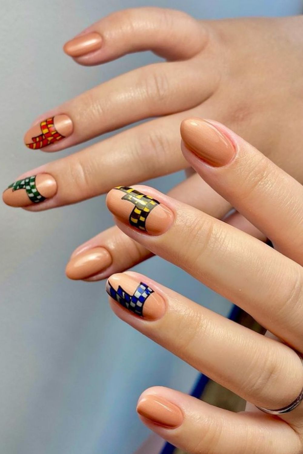 40 Autumn Acrylic Nails Ideas you can't miss