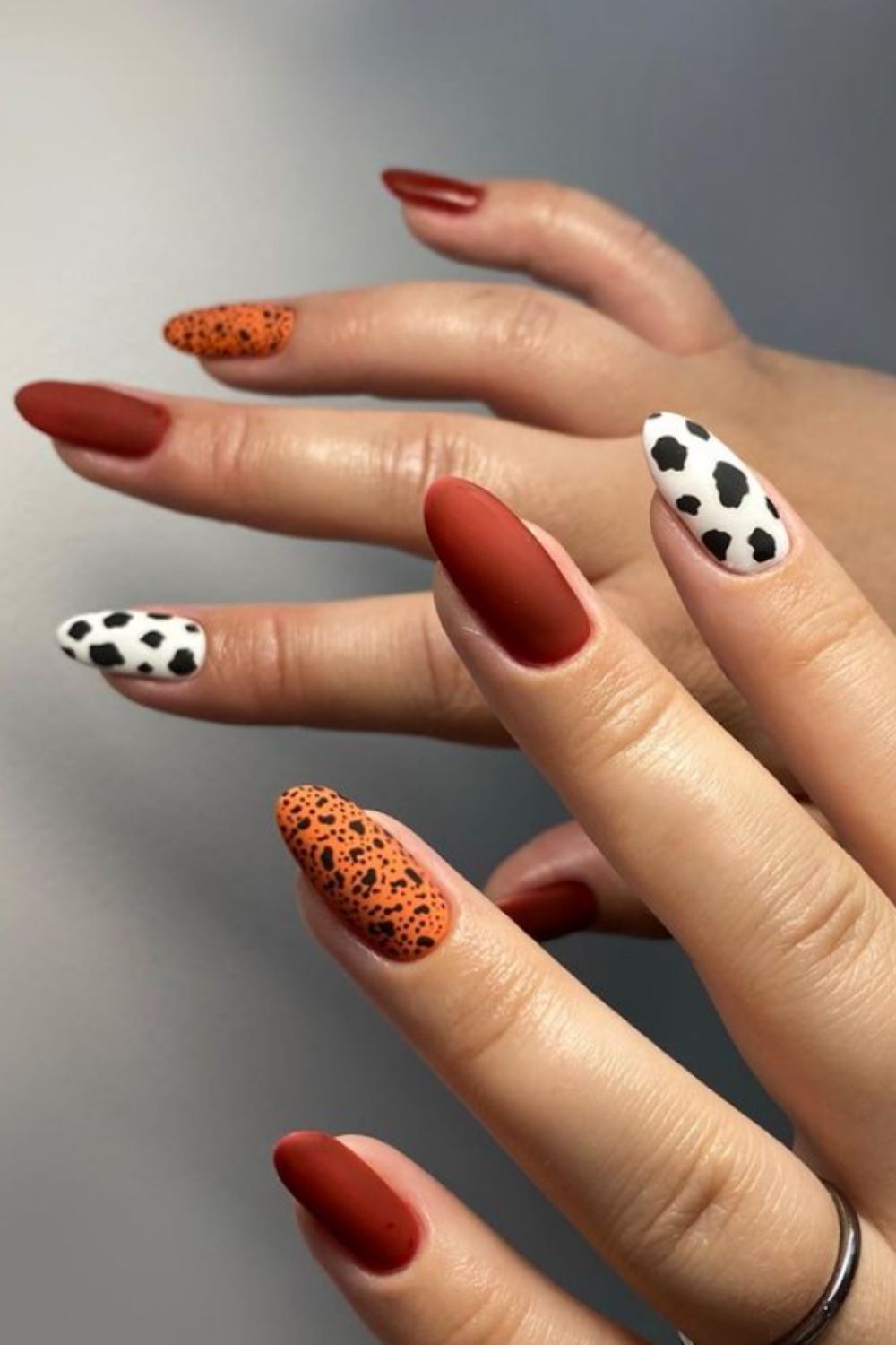 40 Autumn Acrylic Nails Ideas you can't miss