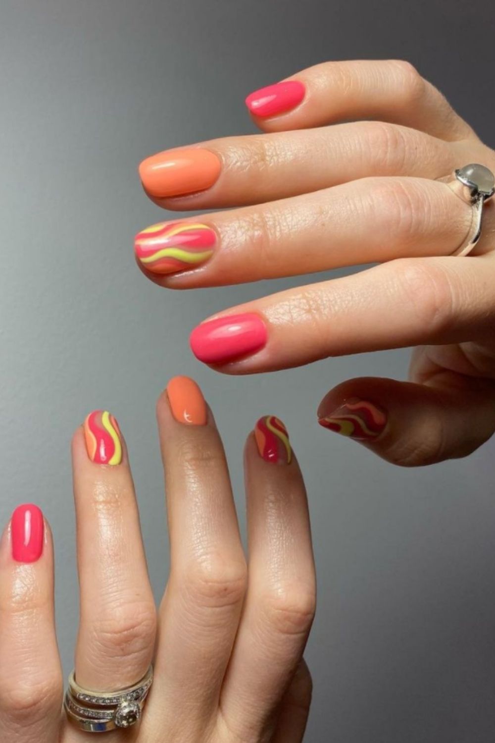 40 Autumn Acrylic Nails Ideas you can't miss