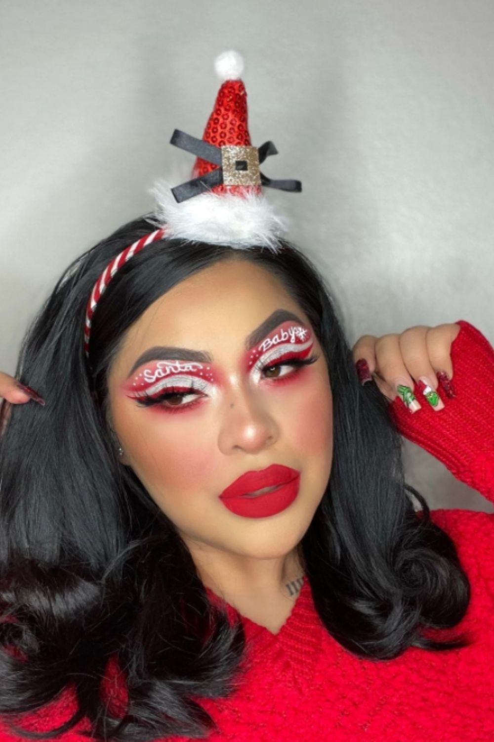 30 Christmas makeup look and Holiday makeup ideas