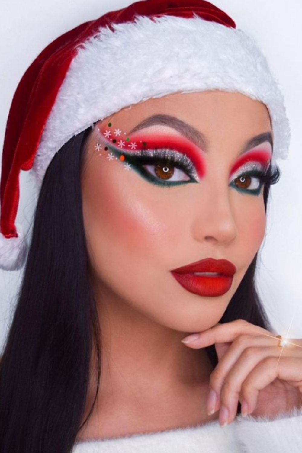 30 Christmas makeup look and Holiday makeup ideas