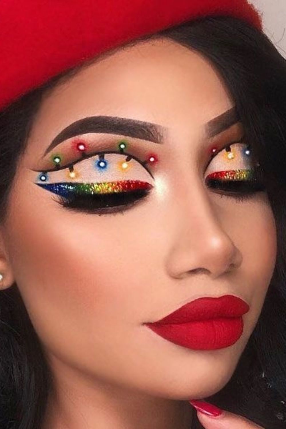 30 Christmas makeup look and Holiday makeup ideas