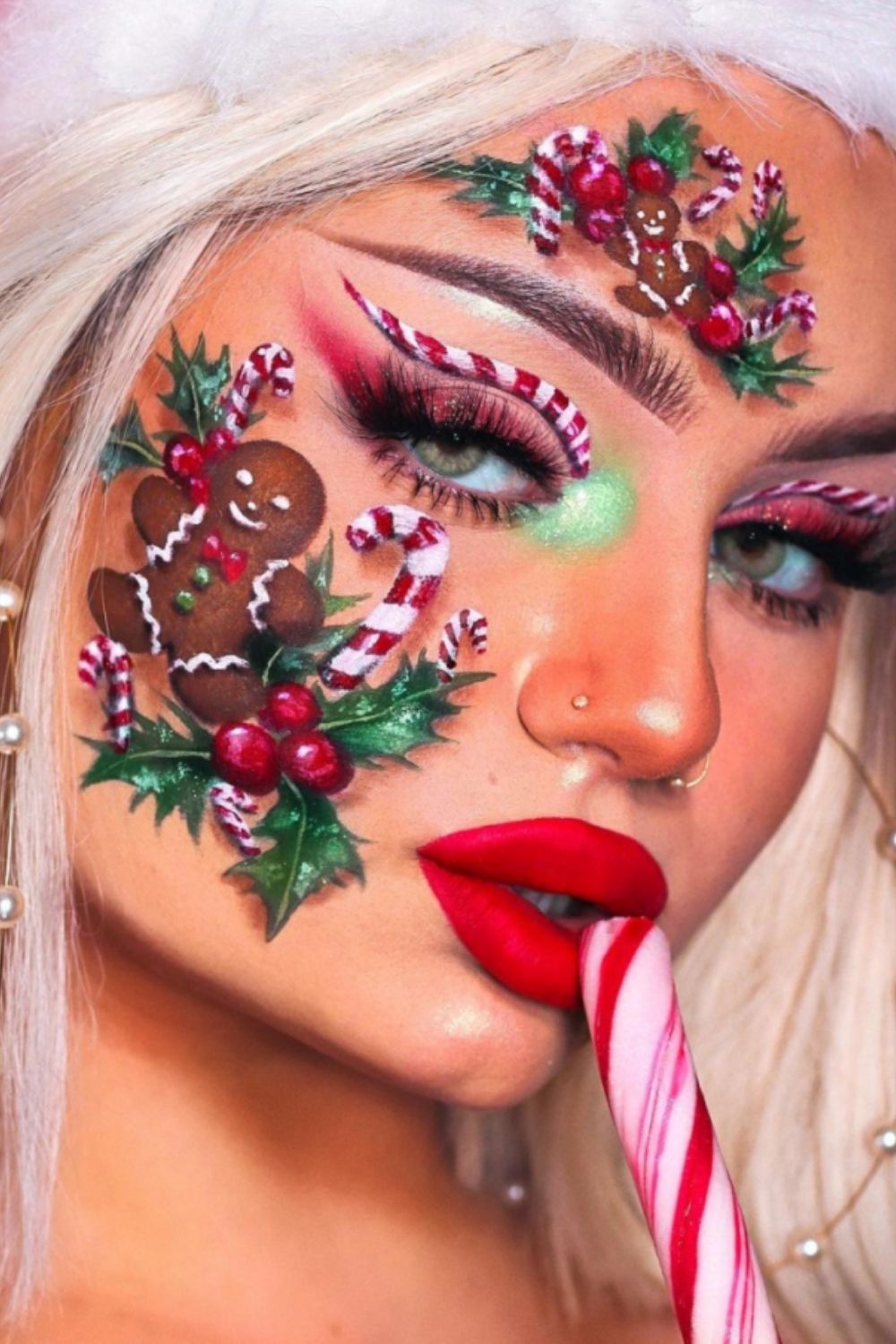 30 Christmas makeup look and Holiday makeup ideas