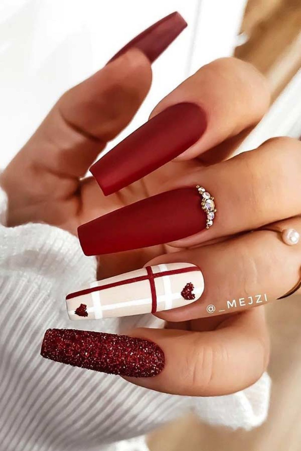 30 Cute Red Nail design ideas you need to try