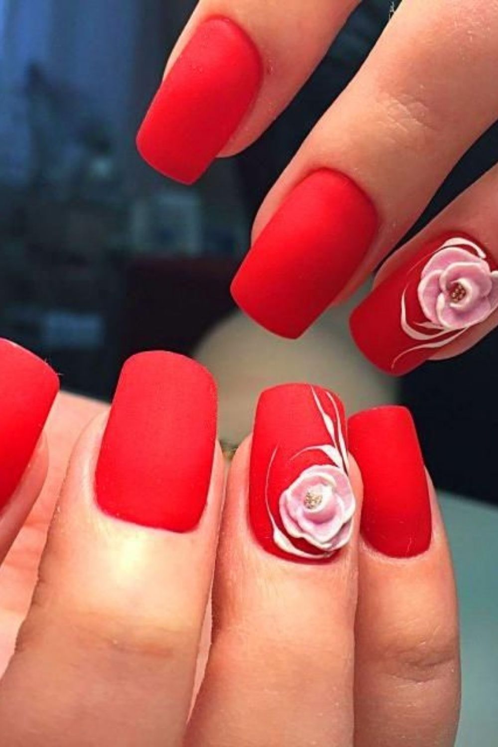 30 Cute Red Nail design ideas you need to try