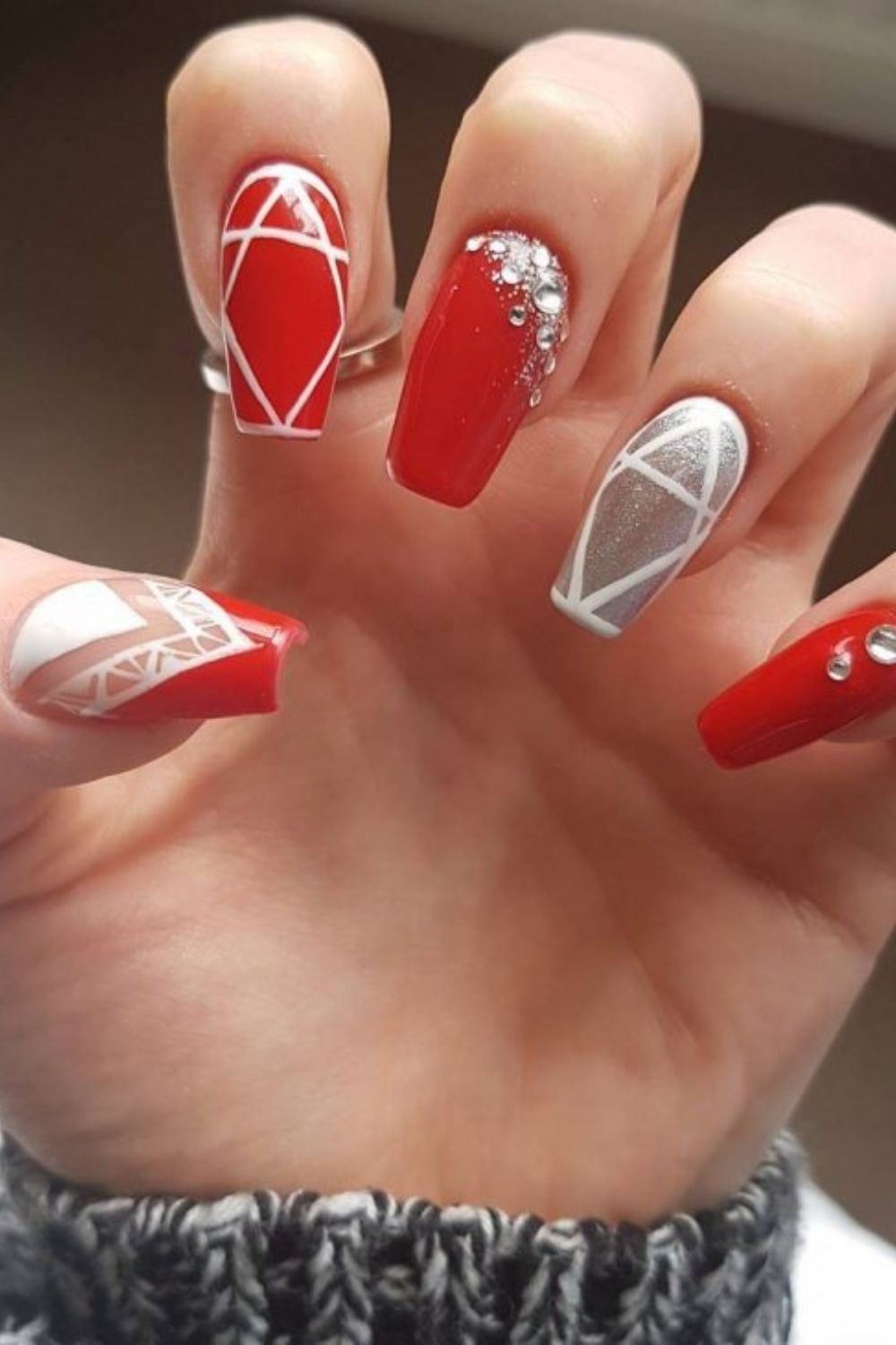 30 Cute Red Nail design ideas you need to try