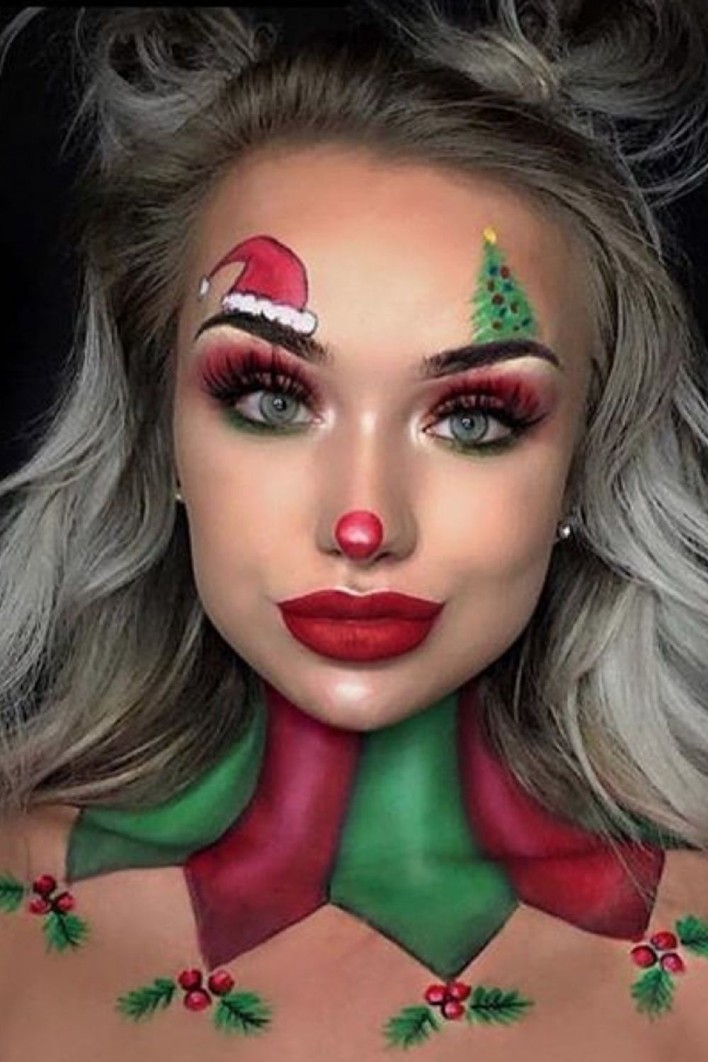 30 Christmas makeup look and Holiday makeup ideas