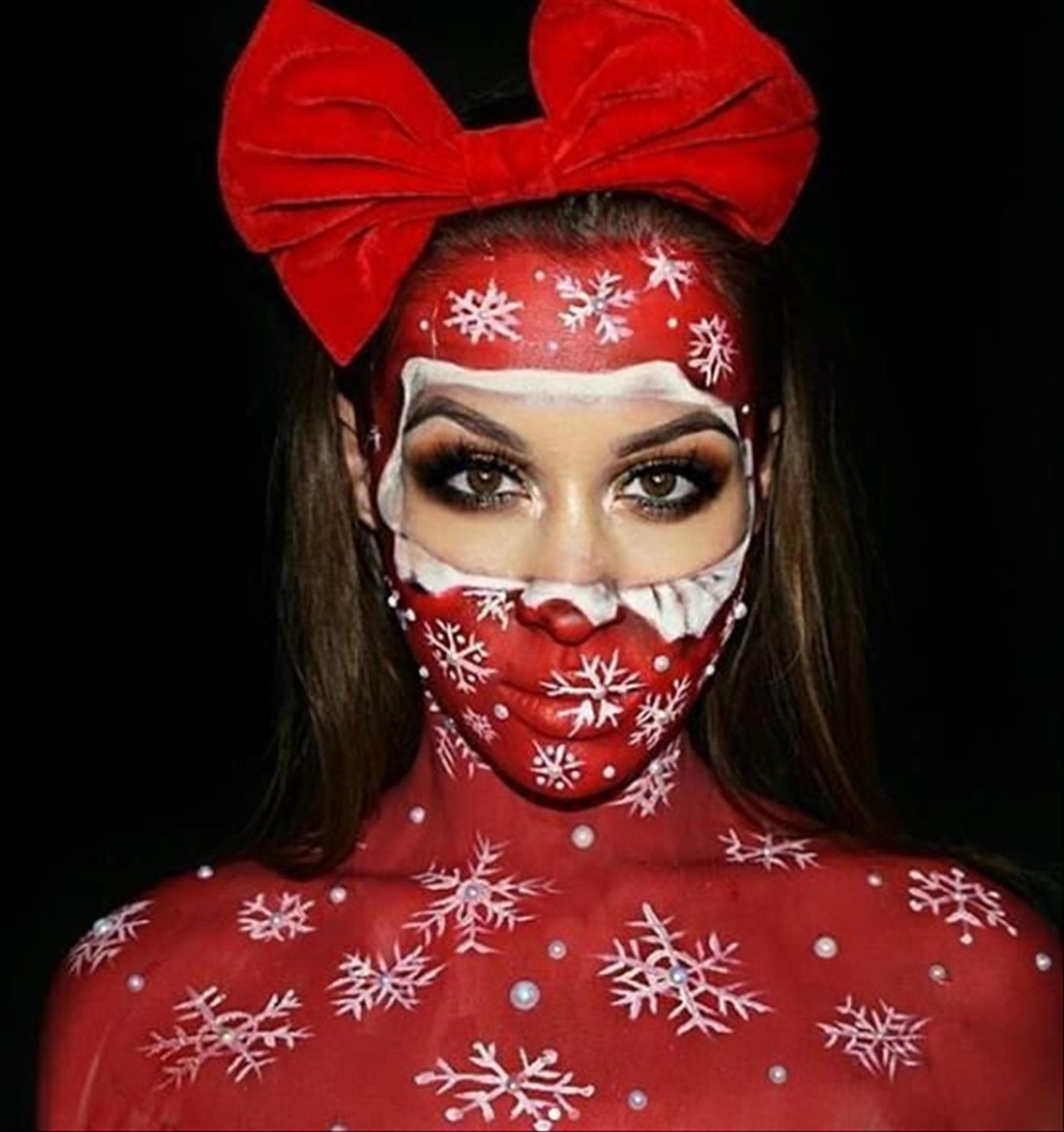 30 Best Christmas makeup ideas holiday 2021