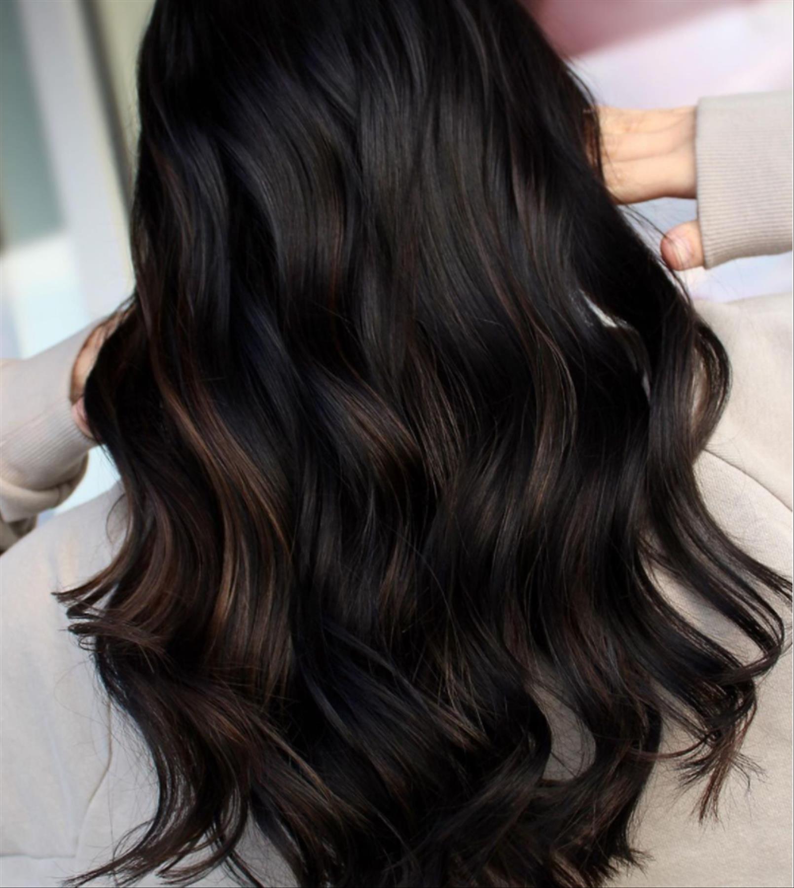 30 Hairstyles Featuring Dark brunette hair with highlights