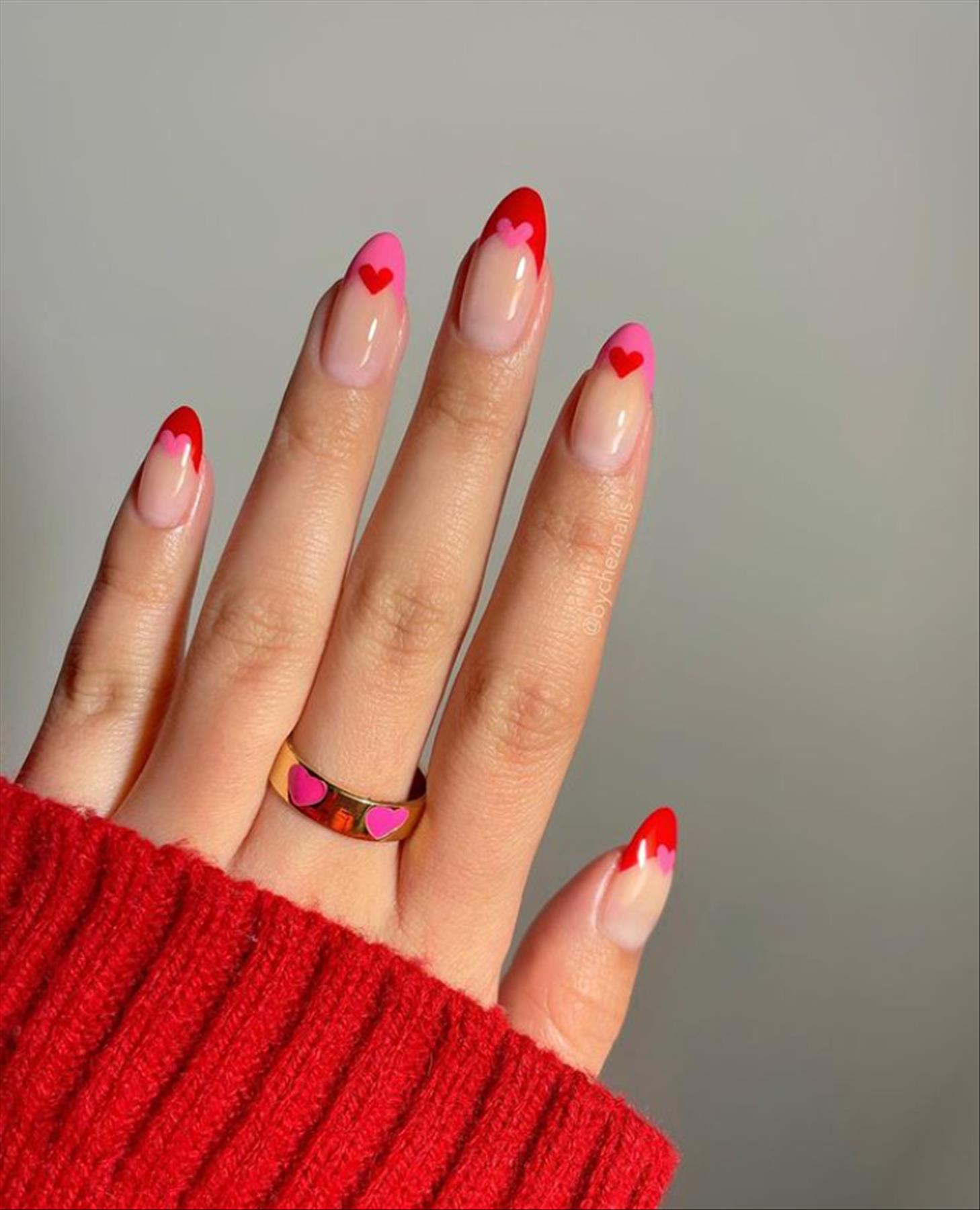 30 Valentine's Day Nails and Heart Nails designs you'll Love