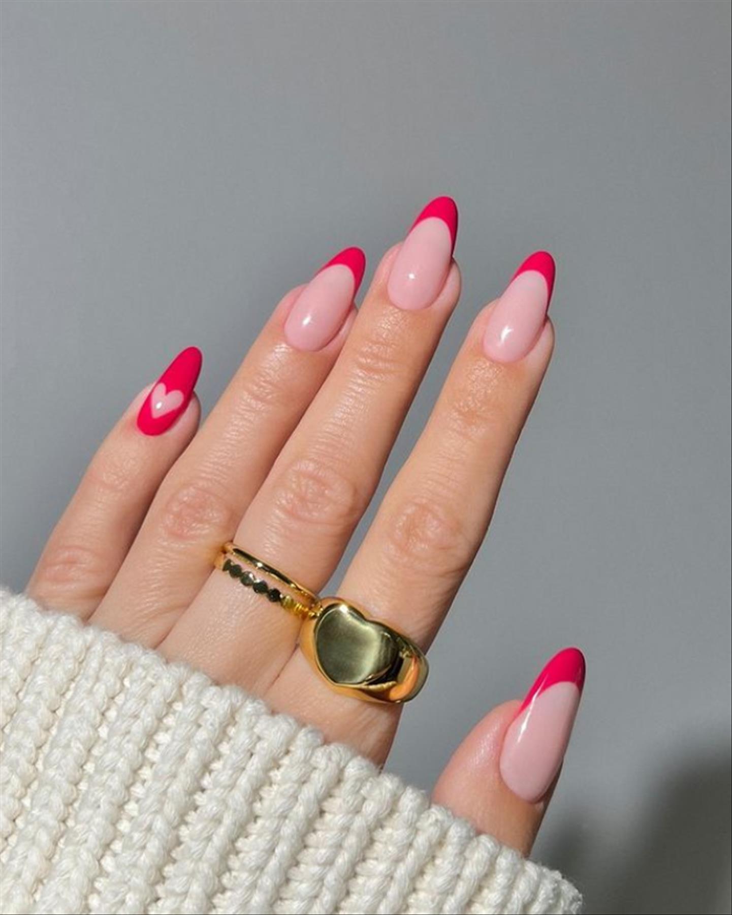 30 Valentine's Day Nails and Heart Nails designs you'll Love