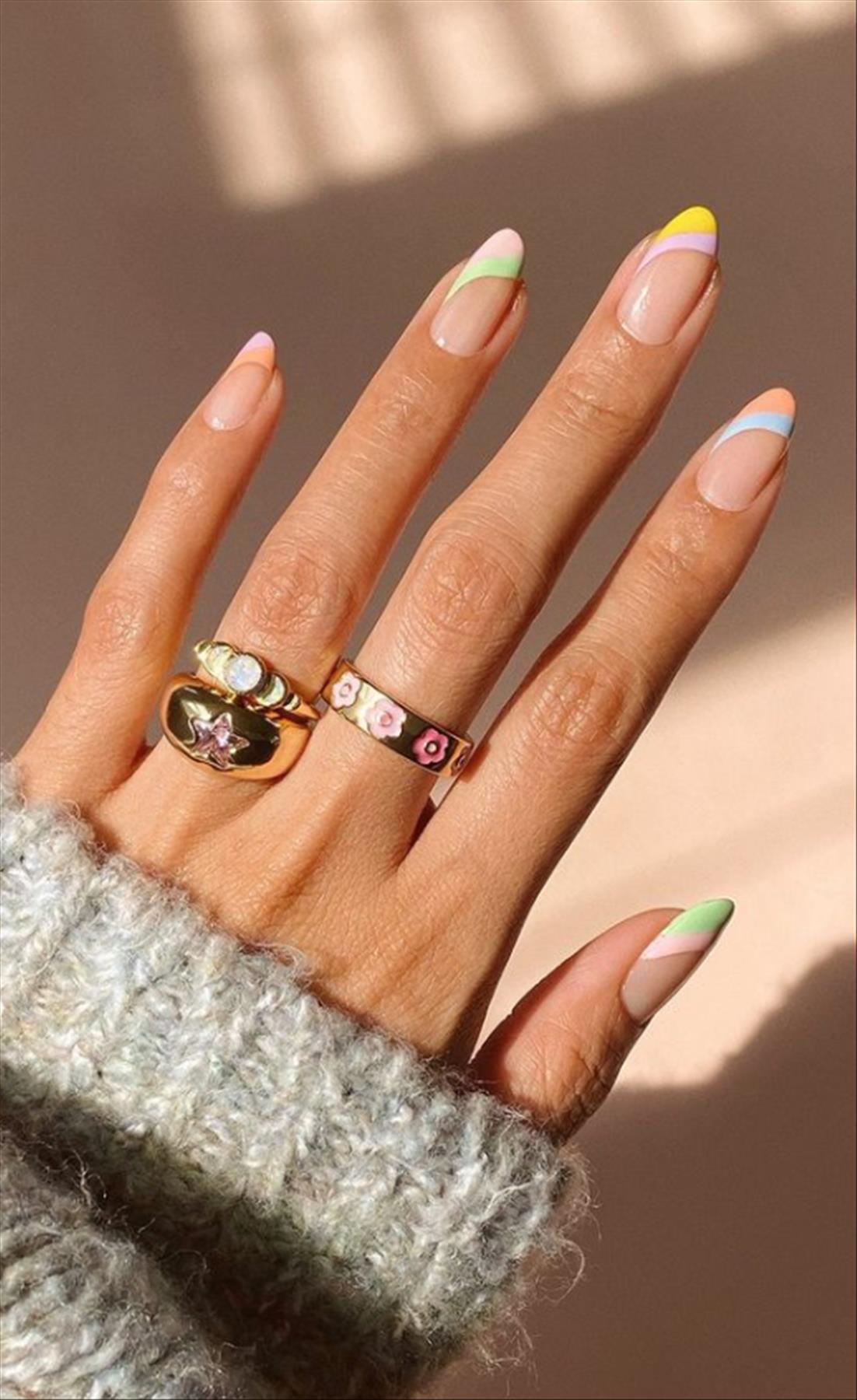 Hot Summer Nail Inspiration with Short Almond Nails To Try Now!