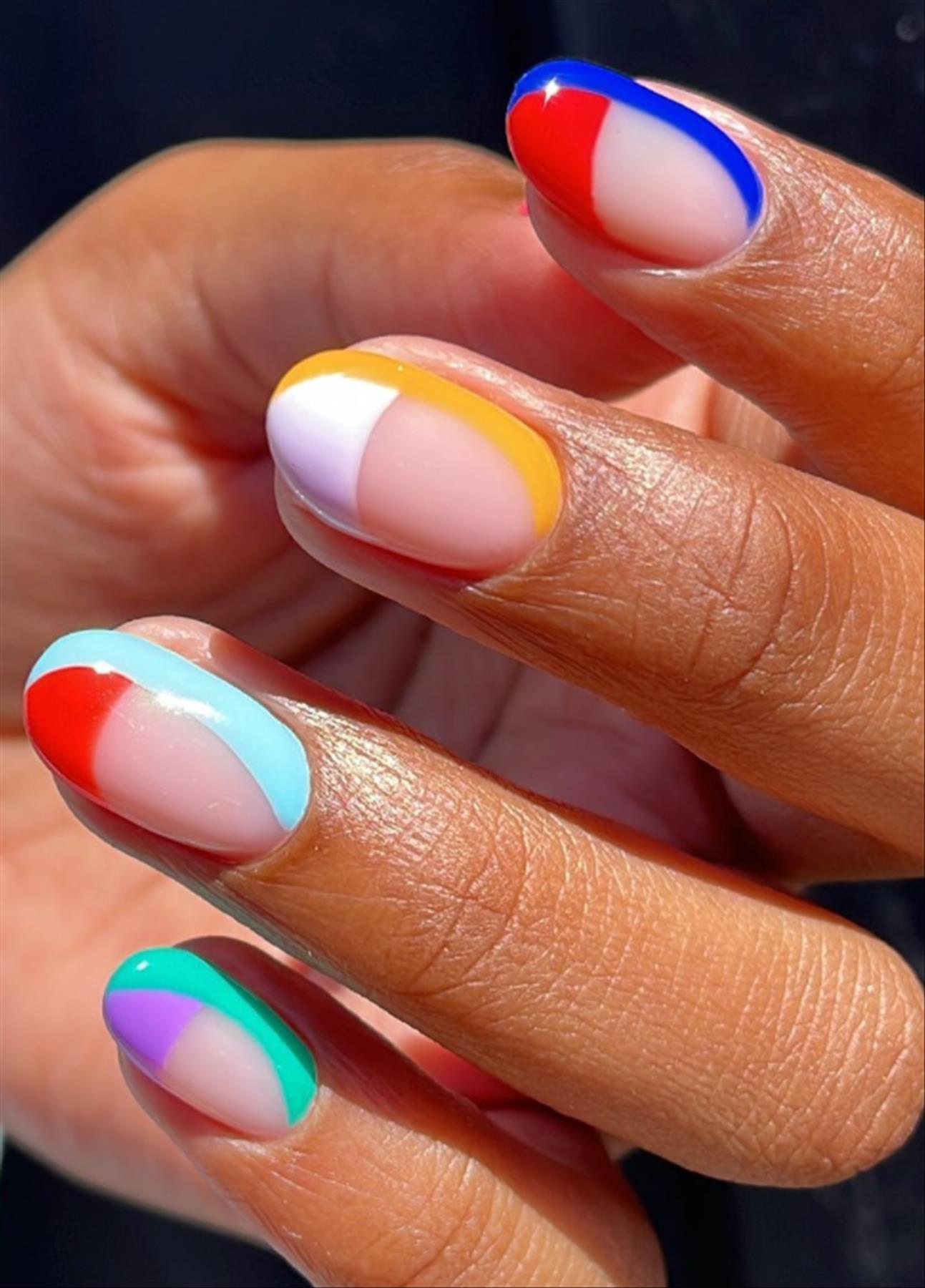 Hot Summer Nail Inspiration with Short Almond Nails To Try Now!