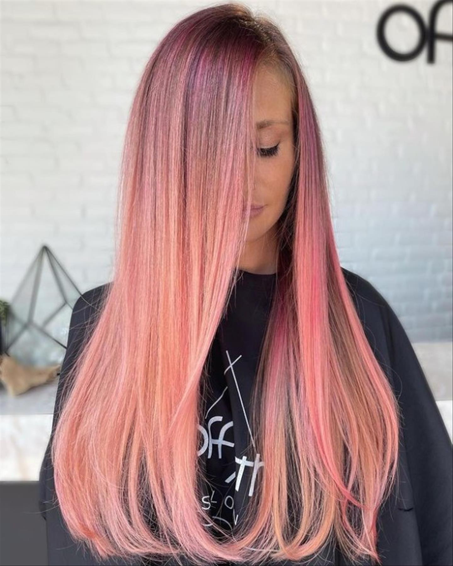 Bold pink hair color ideas for pastel to Dark