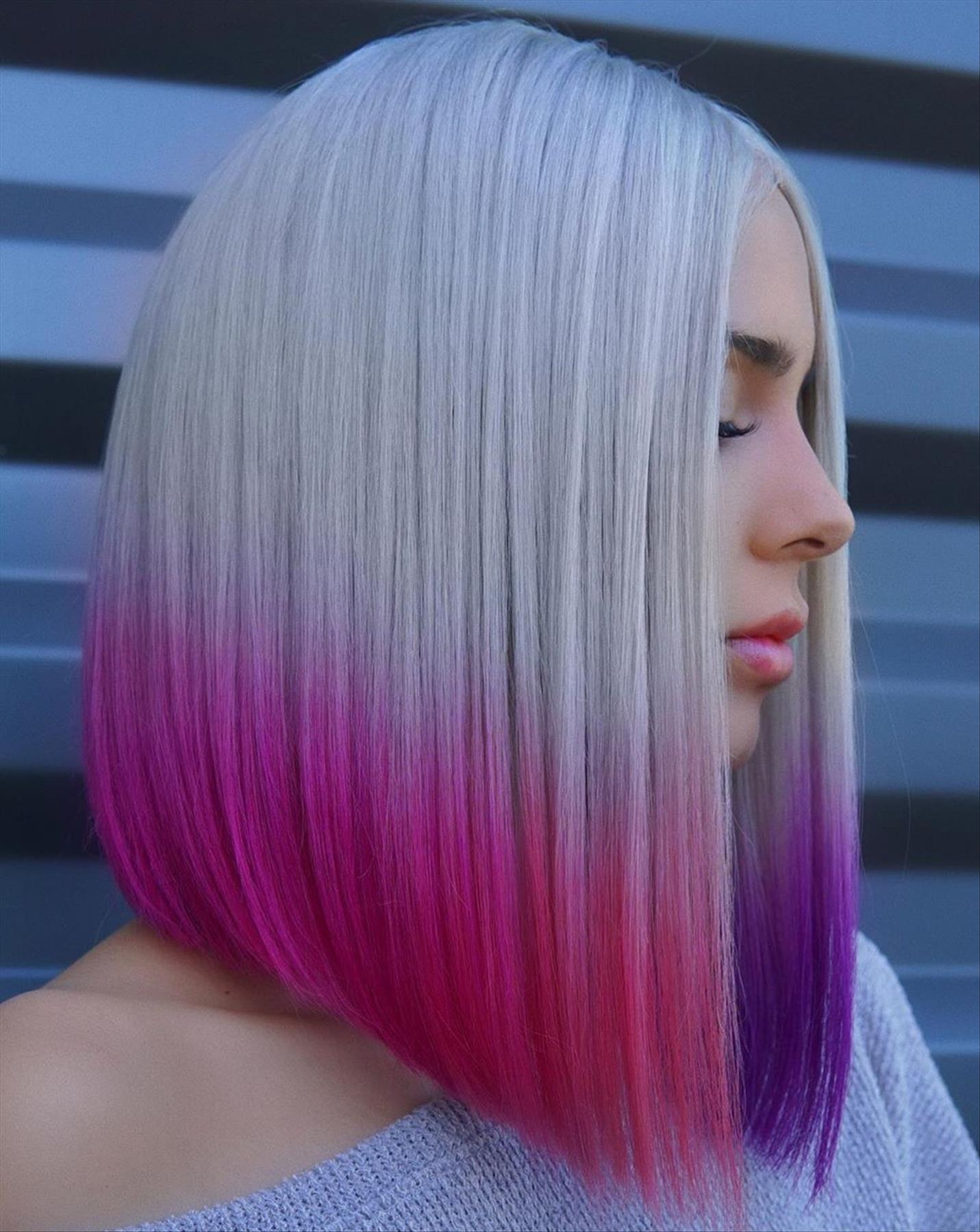 Bold pink hair color ideas for pastel to Dark